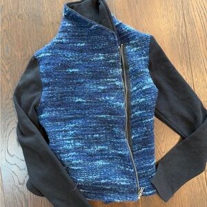 Anthropologie Dolan Left Coast Asymmetrical Jacket Wool Alpaca